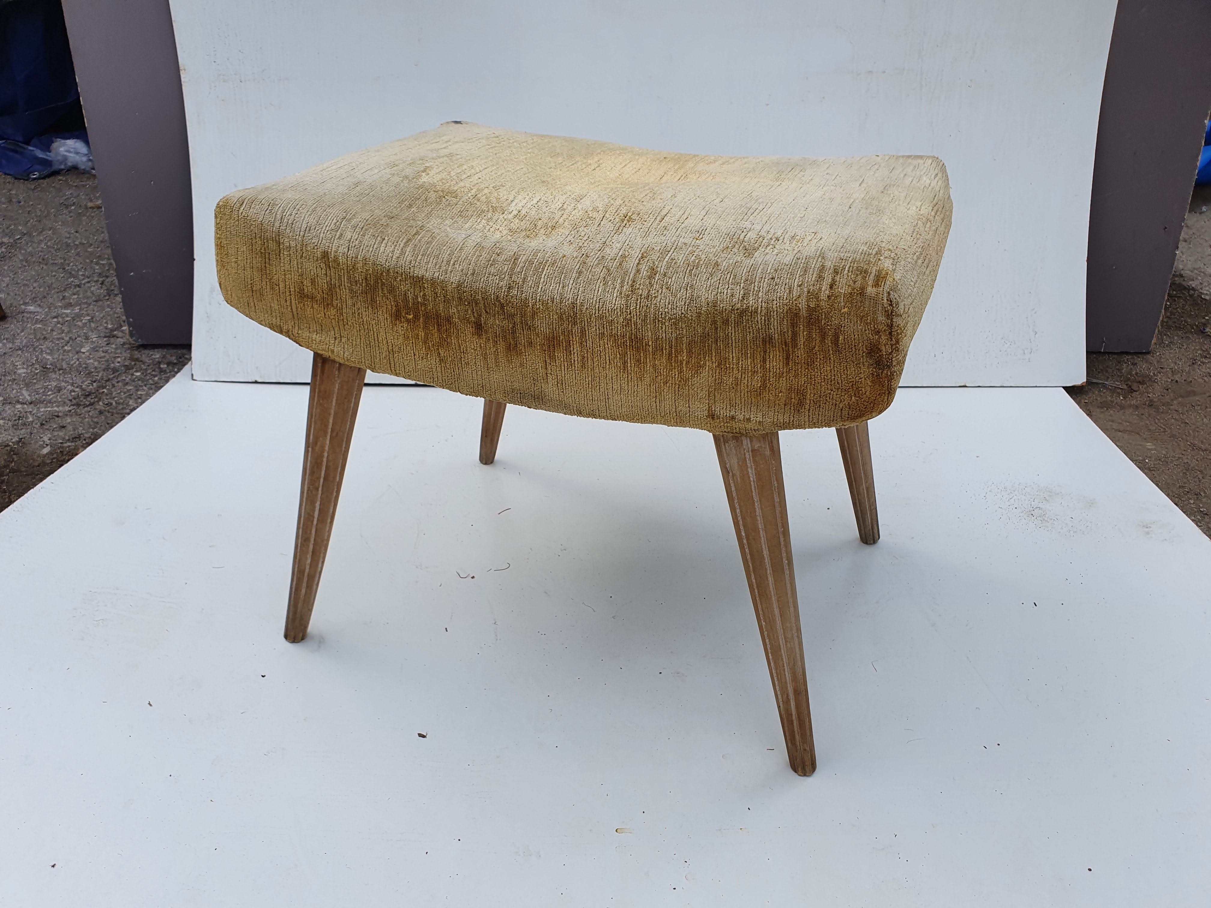 banqueta madera tela 40x36.5x50 1u